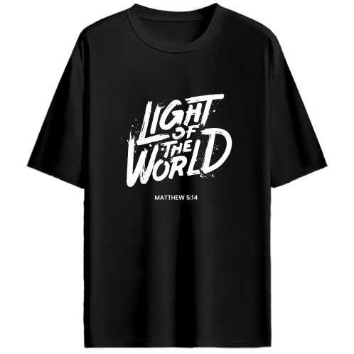 Light of the World – Oversized Unisex T-Shirt