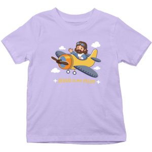 Jesus Is My Pilot – Kids Adventure T-Shirt